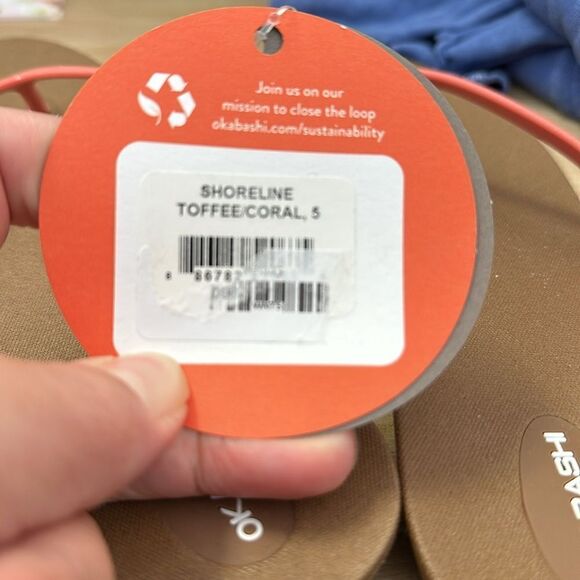 OKABASHI Shoreline Slim Women's Flip Flops - Picture 4 of 6